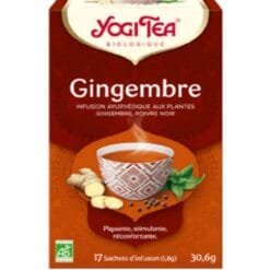 YOGI TEA GINGEMBRE 17 SACHETS