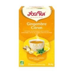 YOGI TEA GINGEMBRE CITRON