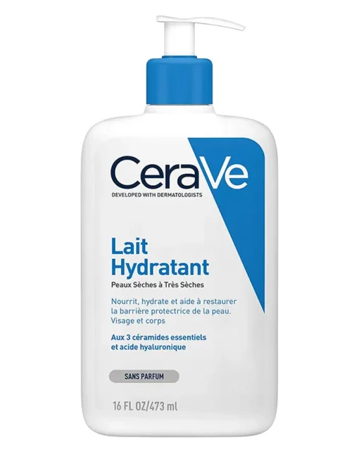 CeraVe Lait Hydratant 473 ml pour peaux sèches à très sèches